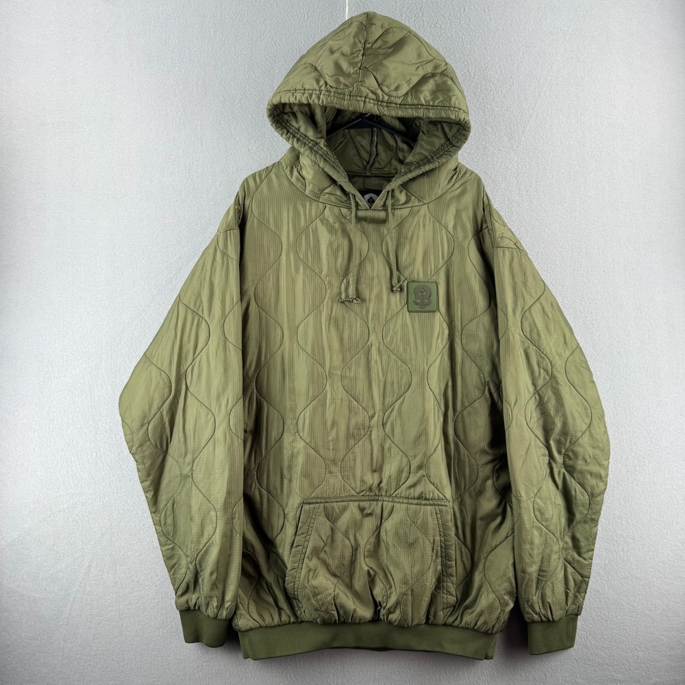 Zero Foxtrot Woobie Hoodie Mens XL Green Pullover Insulated Tactical